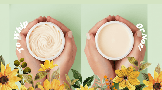 To whip or not to whip? - AYA Natural Skincare