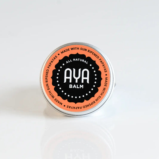 AYA Balm tin - all natural skin balm made with sun ripened papayas